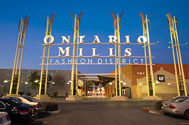 Ontario Mills Map