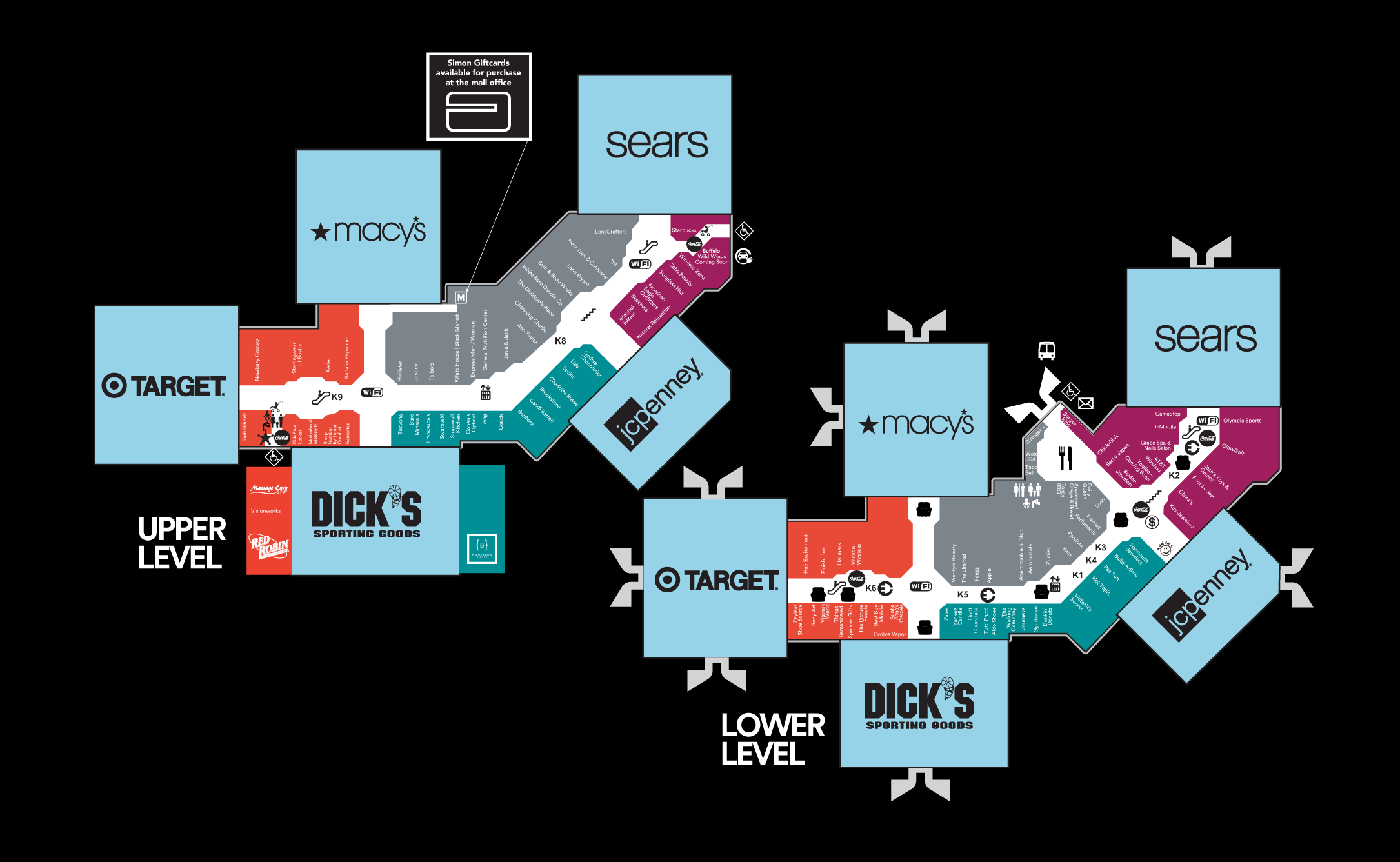 Complete List Of Stores Located At Pheasant Lane Mall - A Shopping 