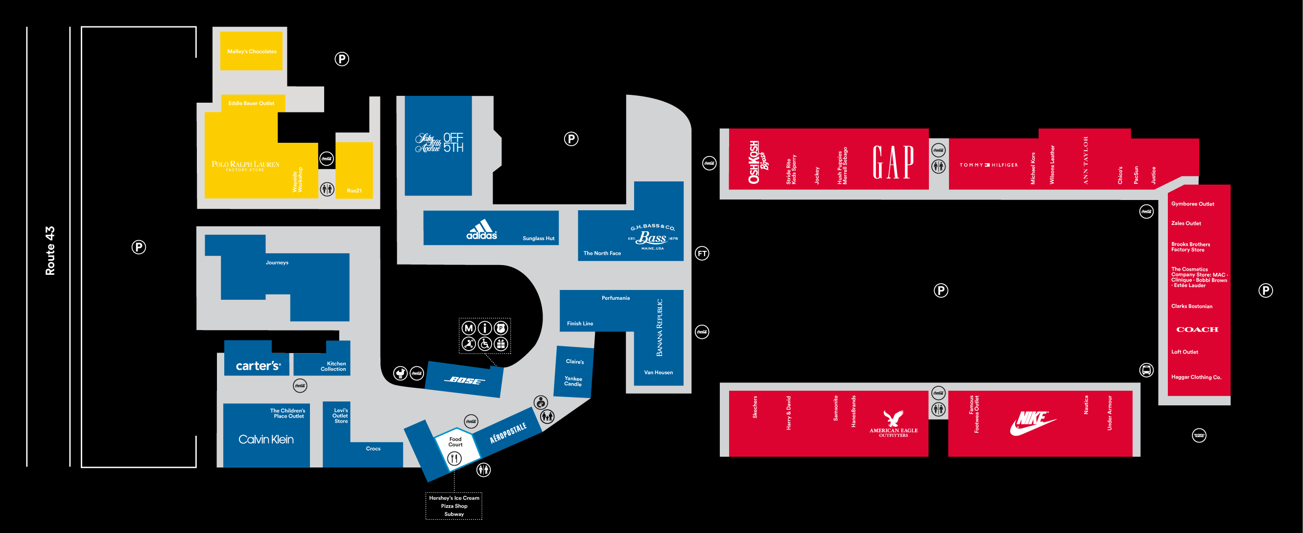 Aurora Farms Premium Outlets - Outlet mall in Ohio. Location & hours.