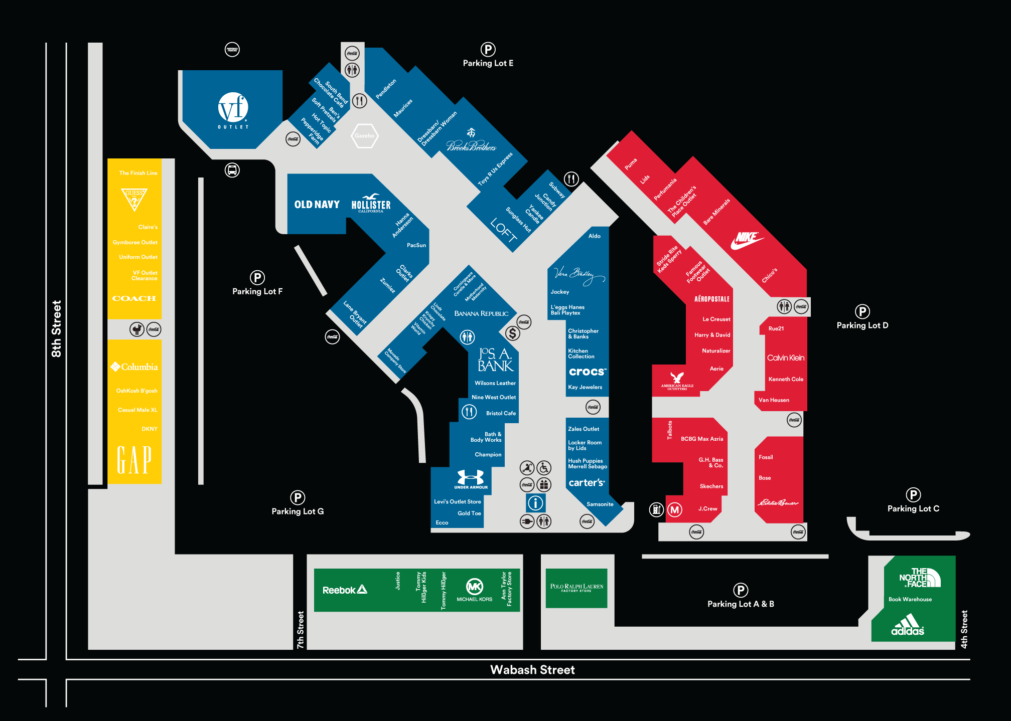 Lighthouse Place Premium Outlets - Outlet mall in Indiana. Location & hours.