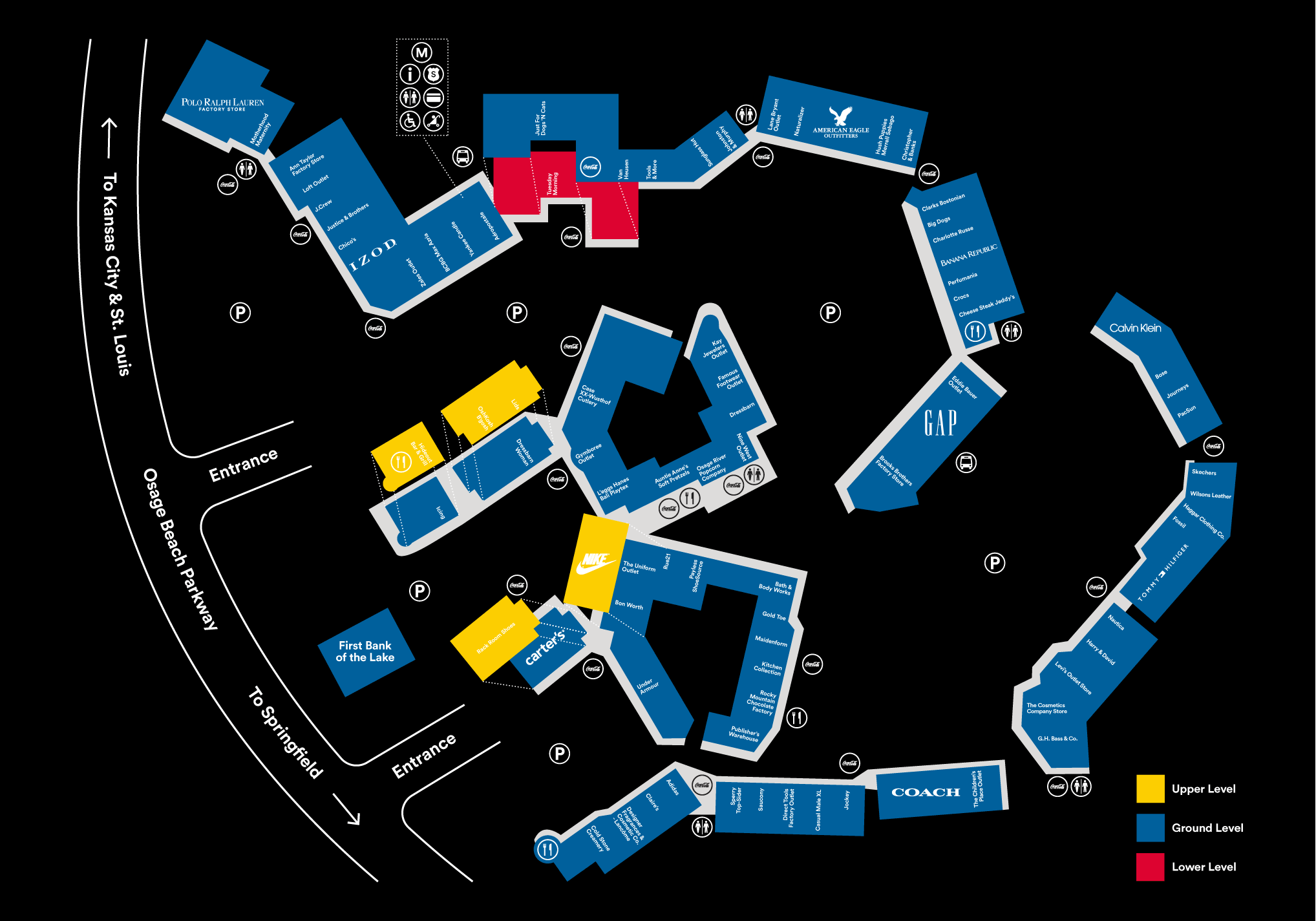 Osage Beach Premium Outlets - Outlet mall in Missouri. Location & hours.